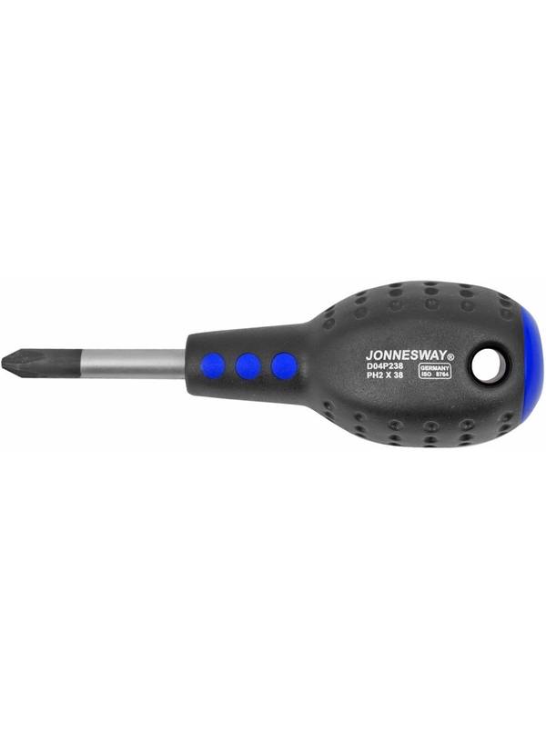 D04P238 Отвертка стержневая крестовая FULL STAR, PH2х38 мм D04P238 Отвертка стержневая крестовая FULL STAR, PH2х38 мм