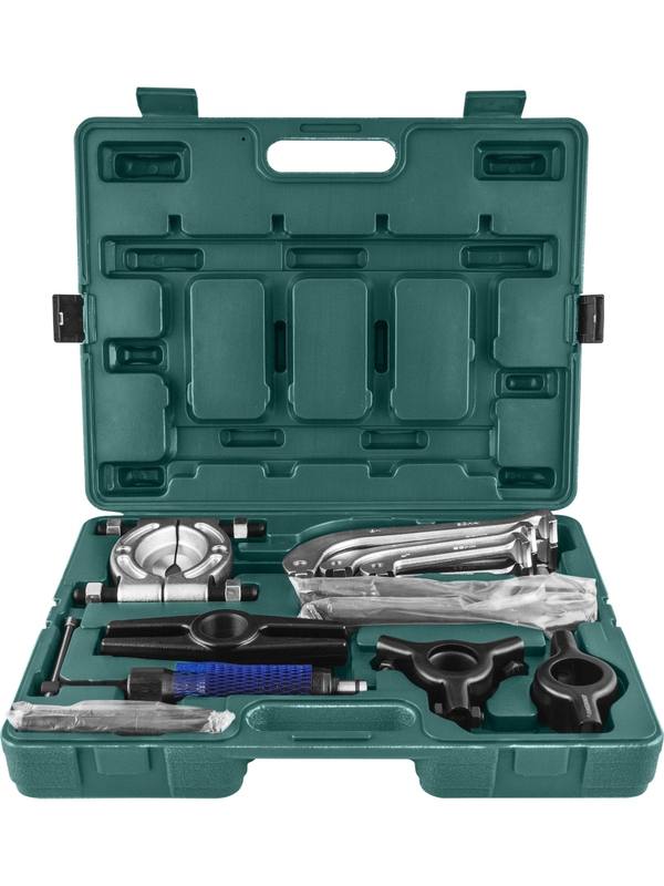 AE310002 Универсальный гидравлический съемник, 25 предметов AE310002 Универсальный гидравлический съемник, 25 предметов