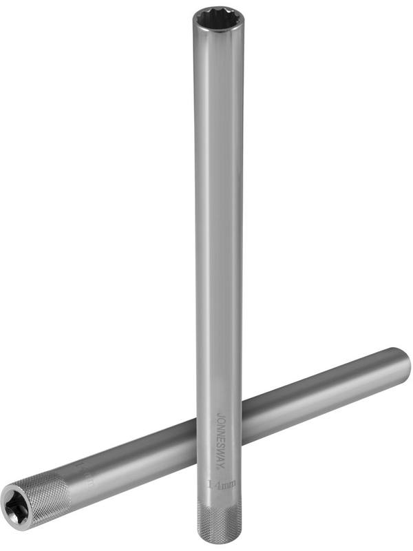 AI050092 Головка торцевая свечная 12-гранная глубокая 3/8''DR, L-250 мм, 14 мм AI050092 Головка торцевая свечная 12-гранная глубокая 3/8''DR, L-250 мм, 14 мм