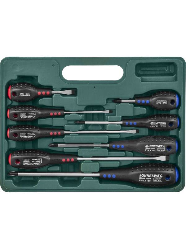 D04PP08S Набор отверток стержневых FULL STAR, 8 предметов