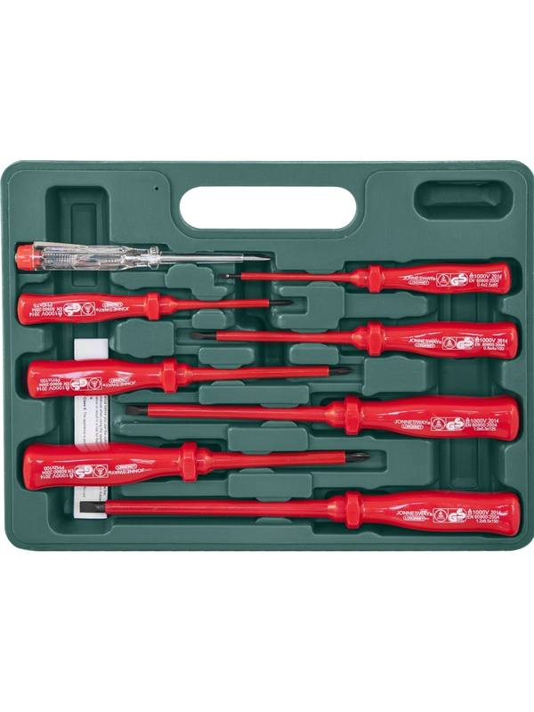 D02AP08S Набор отверток стержневых диэлектрических, 8 предме